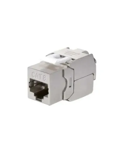 Kit 8 uds equip conector hembra rj45 ftp cat 8.1 panel keystone