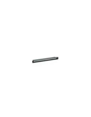 Patch panel equip vacio cat.6 24 puertos keystone 1u