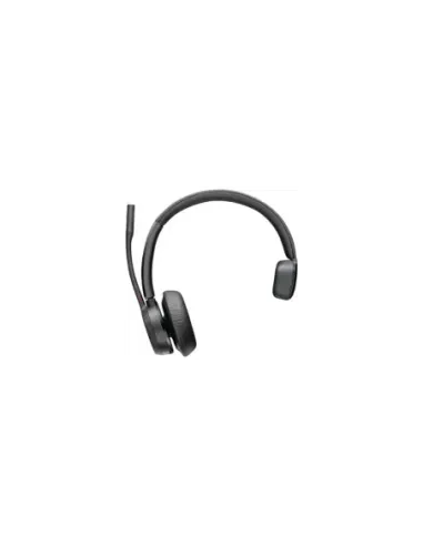 Auricular Inalámbrico Poly Voyager 4310 para Microsoft Teams + Adaptador BT700 + Base de Carga/ con Micrófono/ Bluetooth/ Negro