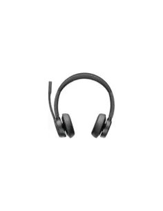 Auriculares Inalámbricos Poly Voyager 4320 para Microsoft Teams + Adaptador BT700/ con Micrófono/ Bluetooth/ Negros
