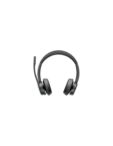 Auriculares Inalámbricos Poly Voyager 4320 para Microsoft Teams + Adaptador BT700/ con Micrófono/ Bluetooth/ Negros