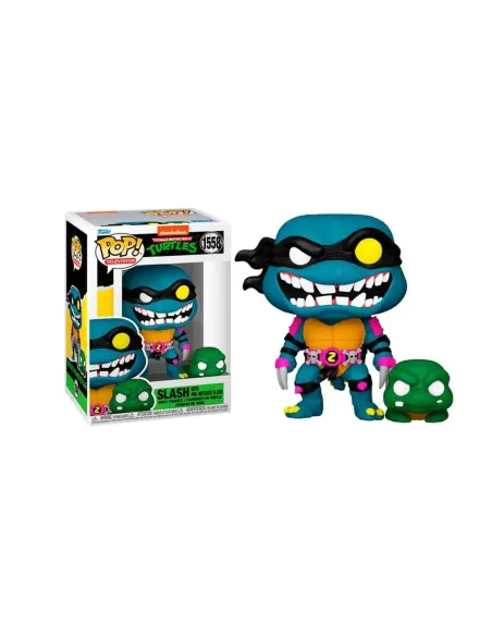 Funko pop tortugas ninja mutantes slash & pre - mutante buddy 78048