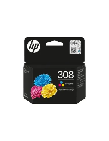 Hp cartucho 308 color cian - magenta y amarillo 120 p