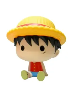 Figura hucha plastoy one piece luffy chibi