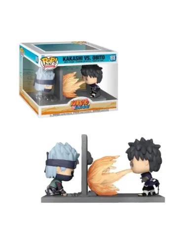Funko pop moment! naruto shippuden kakashi vs obito uchiha 80256