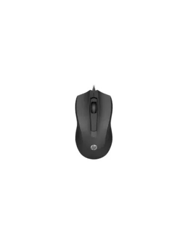 Ratón HP 105/ Hasta 1600 DPI/ Negro