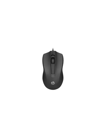 Ratón HP 105/ Hasta 1600 DPI/ Negro