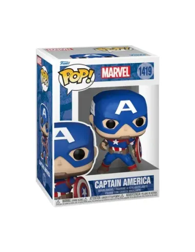 Funko pop marvel new classics capitán américa