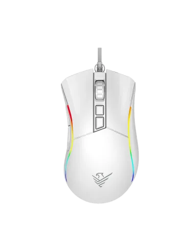 Ratón gaming void 12000 dpi de alto rendimiento blanco