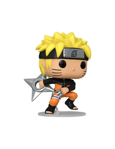 Funko pop animacion naruto shippuden naruto uzumaki con shuriken