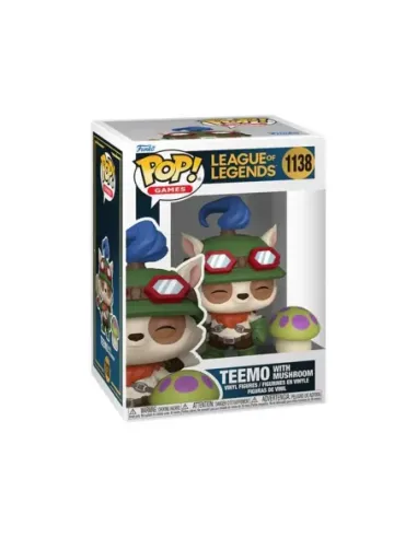 Funko pop & buddy league of legends teemo con champiñon