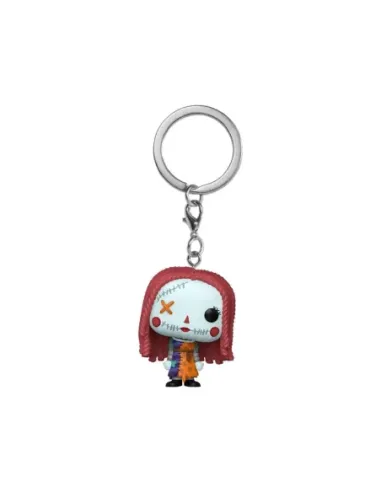 Funko pop keychain disney: patchwork sally