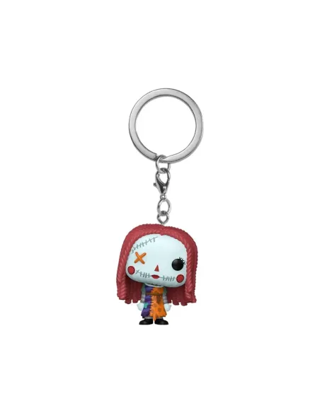 Funko pop keychain disney: patchwork sally
