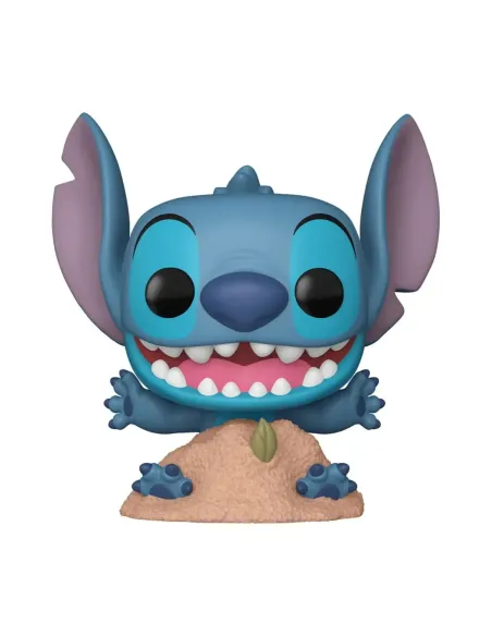 Funko pop disney stitch in sand