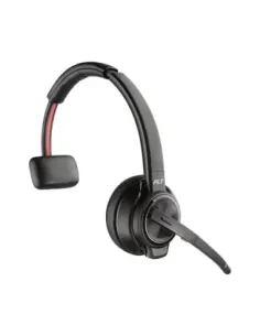 Auriculares poly savi 8210 uc dect inalambrico negro