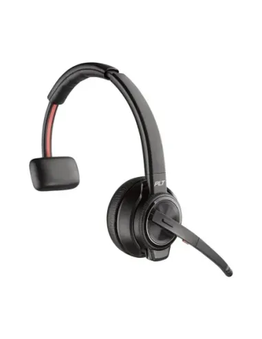 Auriculares poly savi 8210 uc dect inalambrico negro