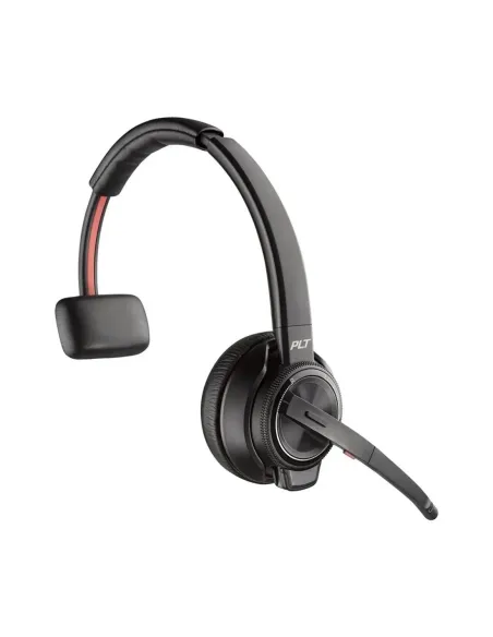Auriculares poly savi 8210 uc dect inalambrico negro