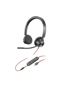 Auriculares poly blackwire 3325 negro