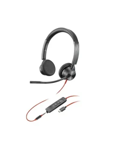 Auriculares poly blackwire 3325 negro