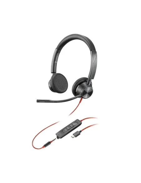 Auriculares poly blackwire 3325 negro