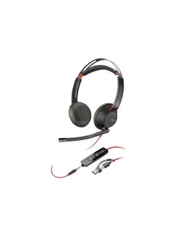Auriculares poly blackwire 5220 negro