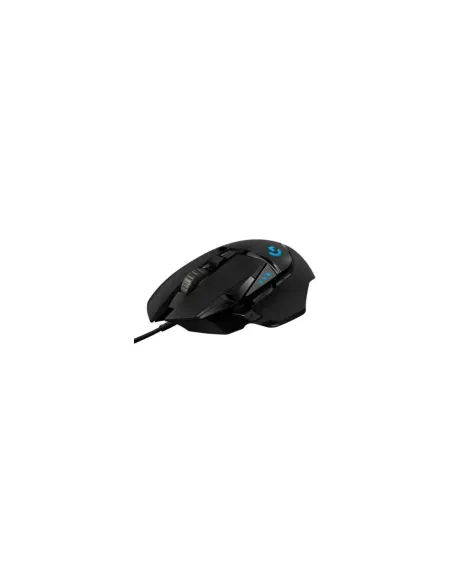 Ratón Gaming Logitech G502 Hero/ Hasta 25600 DPI/ Negro