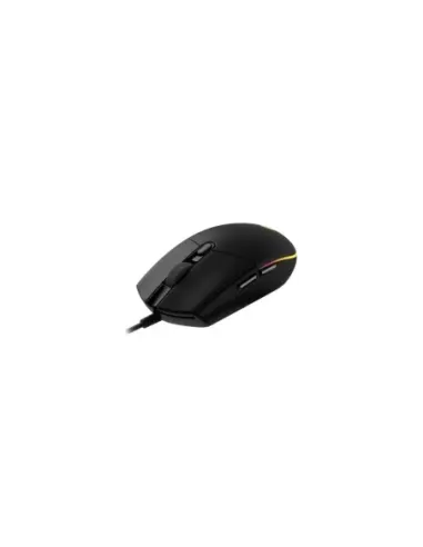 Ratón Gaming Logitech G102 Lightsync/ Hasta 8000 DPI/ Negro