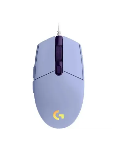 Raton gaming logitech g102 lightsync lila