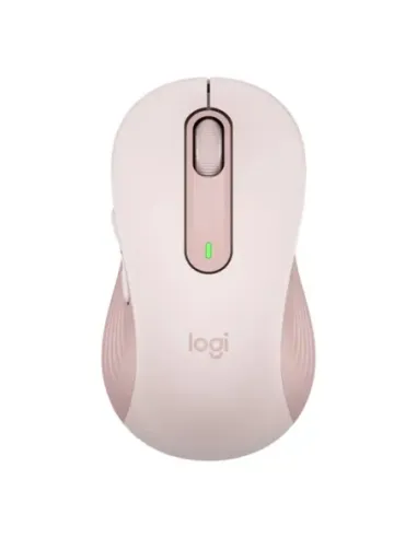 Mouse raton logitech m650 grande optico wireless inalambrico rosa