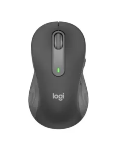 Mouse raton logitech m650 para zurdos optico wireless inalambrico negro
