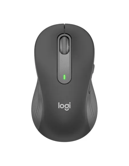 Mouse raton logitech m650 para zurdos optico wireless inalambrico negro