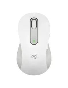 Mouse raton logitech m650 para zurdos optico wireless inalambrico blanco crudo