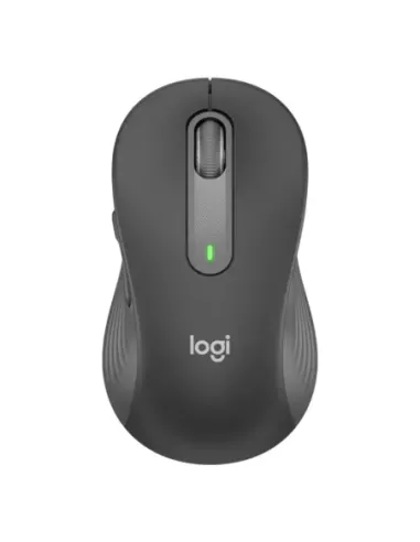 Mouse raton logitech m650 for business grande wireless inalambrico grafito
