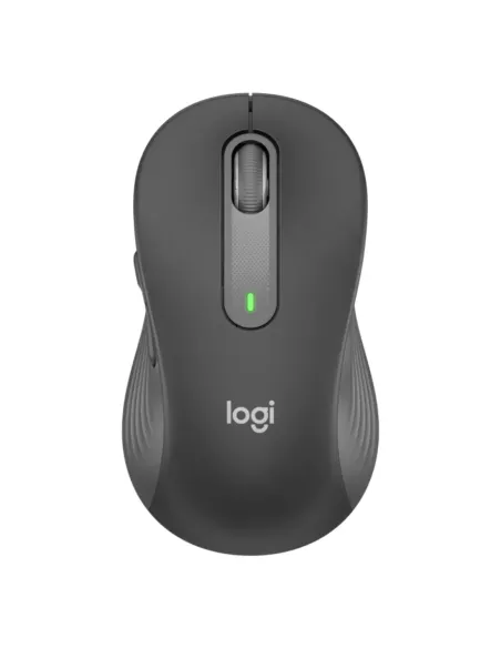 Mouse raton logitech m650 for business grande wireless inalambrico grafito