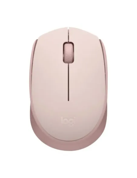 Mouse raton logitech m171 optico wireless inalambrico rosa
