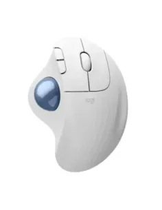 Raton inalambrico logitech ergo m575s blanco