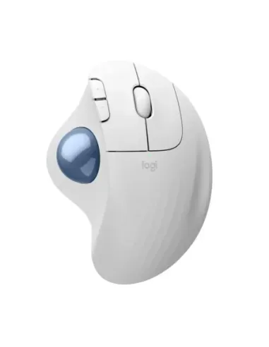 Raton inalambrico logitech ergo m575s blanco