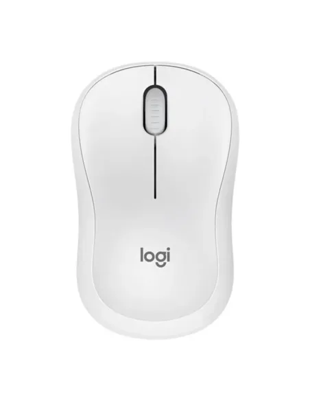Mouse raton logitech m240 optico bluetooth silent blanco crudo