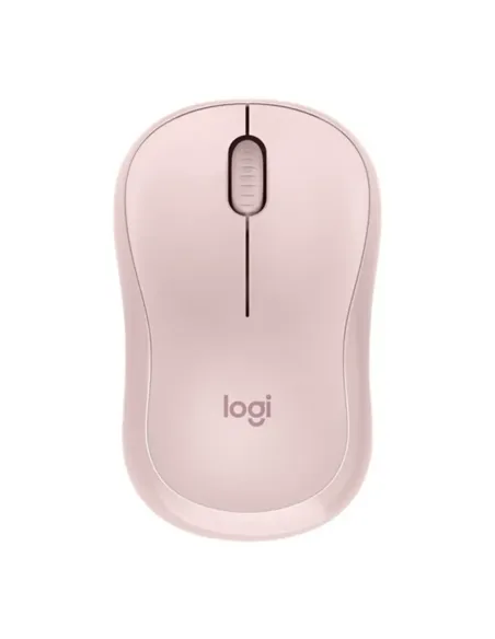 Mouse raton logitech m240 optico bluetooth silent rosado