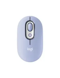 Raton inalambrico logitech pop mouse lila