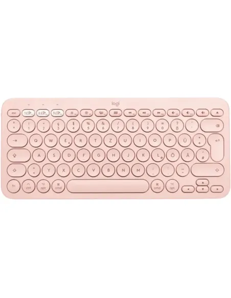 Teclado logitech k380 multi - device bluetooth rosa español