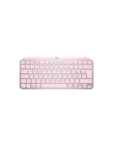 Teclado logitech mx keys mini rosa wireless inalambrico