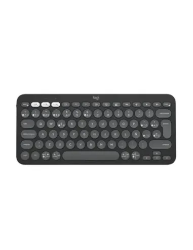 Teclado logitech pebble keys 2 k380s inalambrico grafito