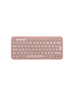 Teclado logitech pebble keys 2 k380s inalambrico rosa