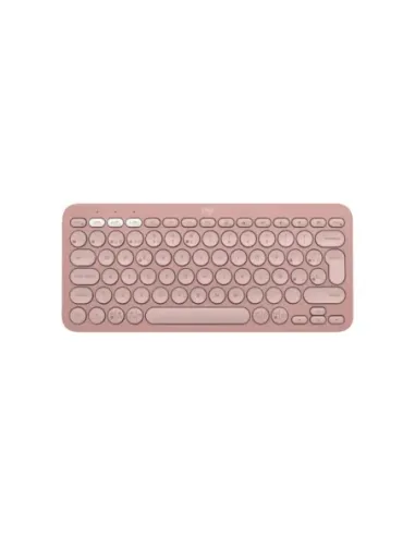 Teclado logitech pebble keys 2 k380s inalambrico rosa