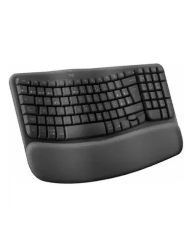 Teclado logitech wave keys bluetooth negro