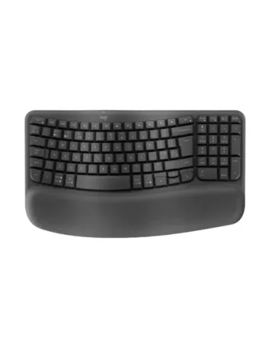 Teclado logitech ergo series wave keys for business negro