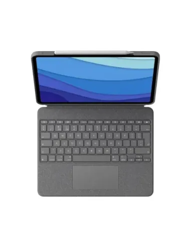 Funda logitech combo touch para con teclado para ipad pro m4 11 pulgadas grafito