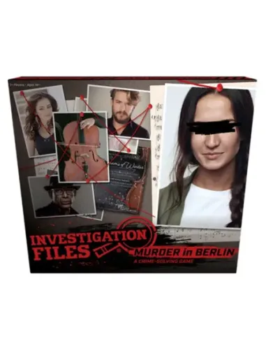 Juego de mesa invgestigation files: asesinato en berlin pegi 14