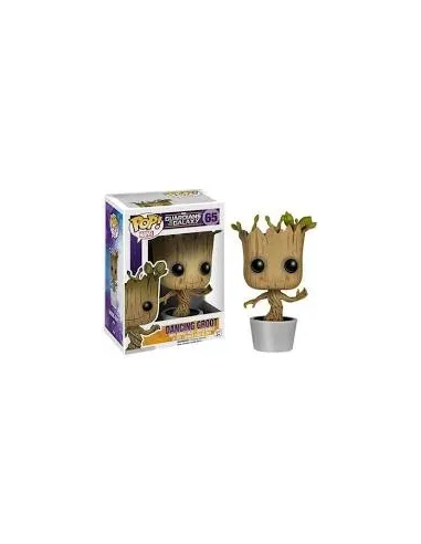 Funko pop bobble marvel los guardianes de la galaxia groot bailando